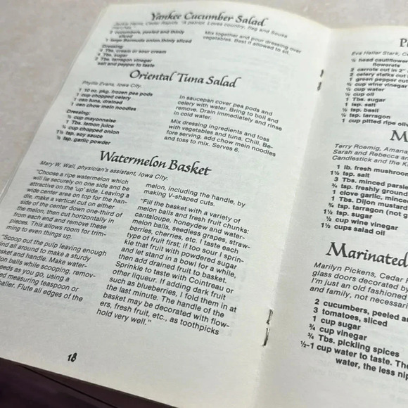 Recipes for Fourth of July - Small Cookbook Rare - Vintage - Picture 5 of 6